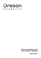 Oregon Scientific WMR200A Manual De Usuario