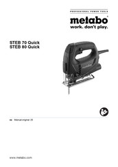 Metabo STEB 70 Quick Manual Original