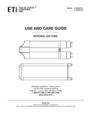 ETI Solid State Lighting 54293141 Guía De Uso Y Cuidado