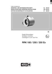 Helios RRK 200 Manual Del Usuario