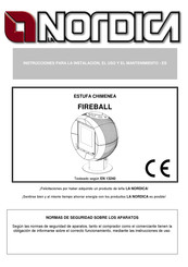 Nordica FIREBALL Instrucciones Para La Instalación, El Uso Y El Mantenimiento