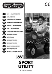 Peg-Perego IGED1133 Empleo Y Manutencion