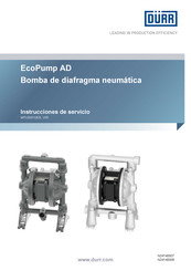 DÜRR EcoPump AD Instrucciones De Servicio