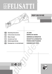 Felisatti RSF120/1010E Instrucciones De Servicio