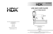 HDX 1000 054 026 Guía De Uso Y Mantenimiento