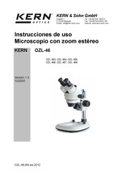 KERN and SOHN OZL 466 Instrucciones De Uso