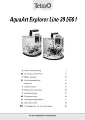 Tetra AquaArt Explorer Line 30 l Manual De Instrucciones
