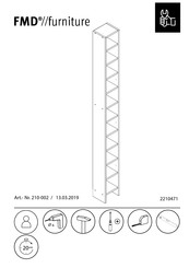 FMD Furniture 210-002 Manual De Instrucciones