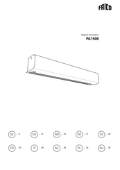 Frico PA1508E05 Instrucciones De Instalacion Y Uso