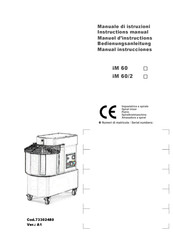 Moretti Forni iM 60/2 Manual Instrucciones