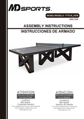 MD SPORTS TTT218 047B Instrucciones De Armado