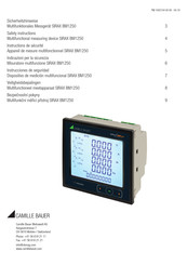 Camille Bauer SIRAX BM1250 Instrucciones De Seguridad