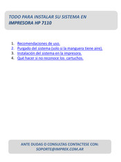 HP OfficeJet 7110 Guia De Inicio Rapido