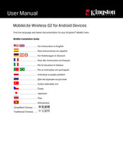 Kingston MLWG2 Manual Del Usuario