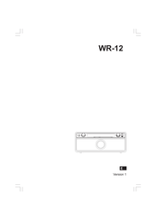 Sangean Electronics WR-12 Guia De Inicio Rapido