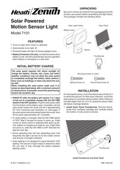 Heath Zenith 7101 Manual Del Usuario