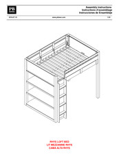 PB TEEN RHYS Instrucciones De Ensamblaje