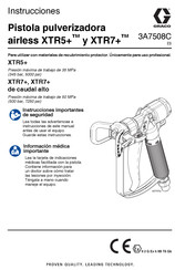 Graco XTR7+ Manual De Instrucciones