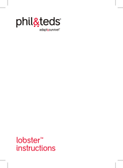 Phil&Teds lobster Instrucciones