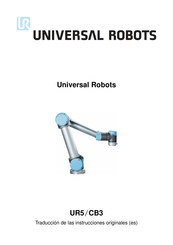 Universal Robots UR5 Traducción De Las Instrucciones Originales