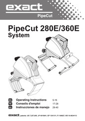 eXact PipeCut 280E Instrucciones De Manejo