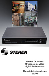 Steren CCTV-950 Manual De Instrucciones