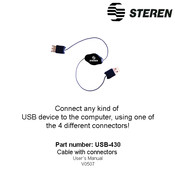 Steren USB-430 Manual De Instrucciones