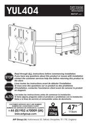 AVF YUL404 Manual Del Usuario