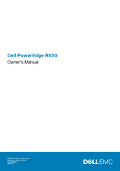 Dell PowerEdge R930 Manual Del Propietário