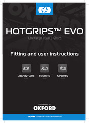 Oxford HOTGRIPS EVO Manual Del Usuario