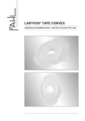 Fahl LARYVOX Manual Del Usuario