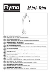 Flymo Mini Trim Guia De Inicio Rapido