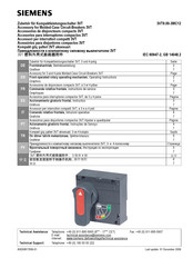 Siemens 3VT9.00-3MC12 Instructivo