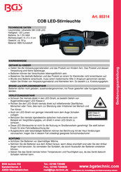 BGS technic 85314 Manual De Instrucciones