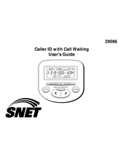 SNET 29086 Manual De Instrucciones