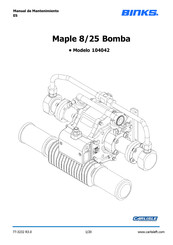 Carlisle BINKS Maple 8/25 Manual De Mantenimiento