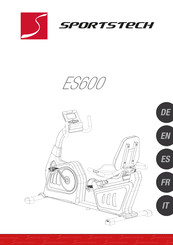 Sportstech ES600 Manual Del Usuario