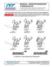 Task Force Tips MONSOON RC Instrucciones Para Instalacion, Operacion Segura Y Mantenimiento