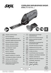 Skil 0750 Manual Original