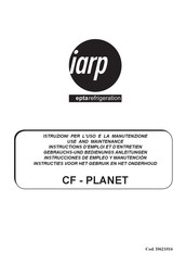 IARP CF-PLANET Instrucciones De Empleo Y Manutención