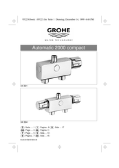 Grohe Automatic 2000 compact 34 361 Manual Del Usuario