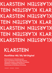 Klarstein KonfiStar 40 Digital Manual Del Usuario