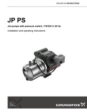 Grundfos JP18-05-154 Instrucciones De Instalación Y Funcionamiento