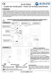 Allmatic B1VR PROX Manual Del Usuario