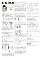 Giacomini K470H Manual De Instrucciones