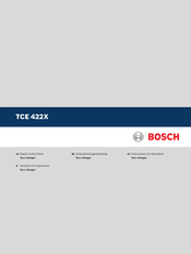 Bosch TCE 422X Manual De Instrucciones