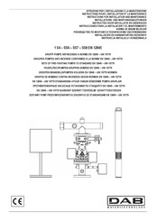 DAB SS7 Instrucciones Para La Instalación Y El Mantenimiento