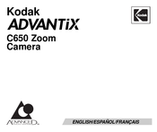 Kodak ADVANTIX C650 Manual De Instrucciones