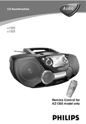 Philips AZ1305 Manual De Instrucciones