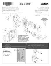 Schlage CO-250 Manual De Instrucciones